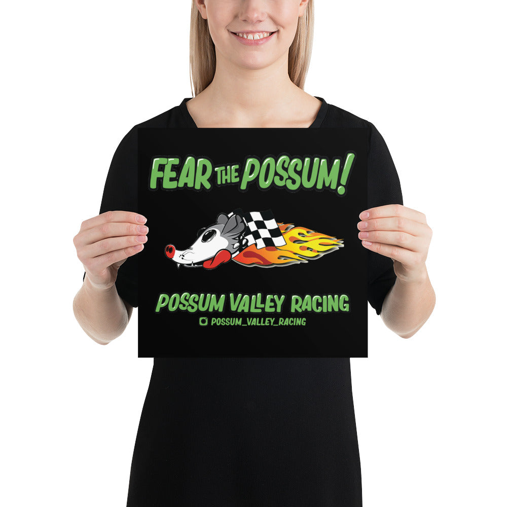 Fear the Possum Poster