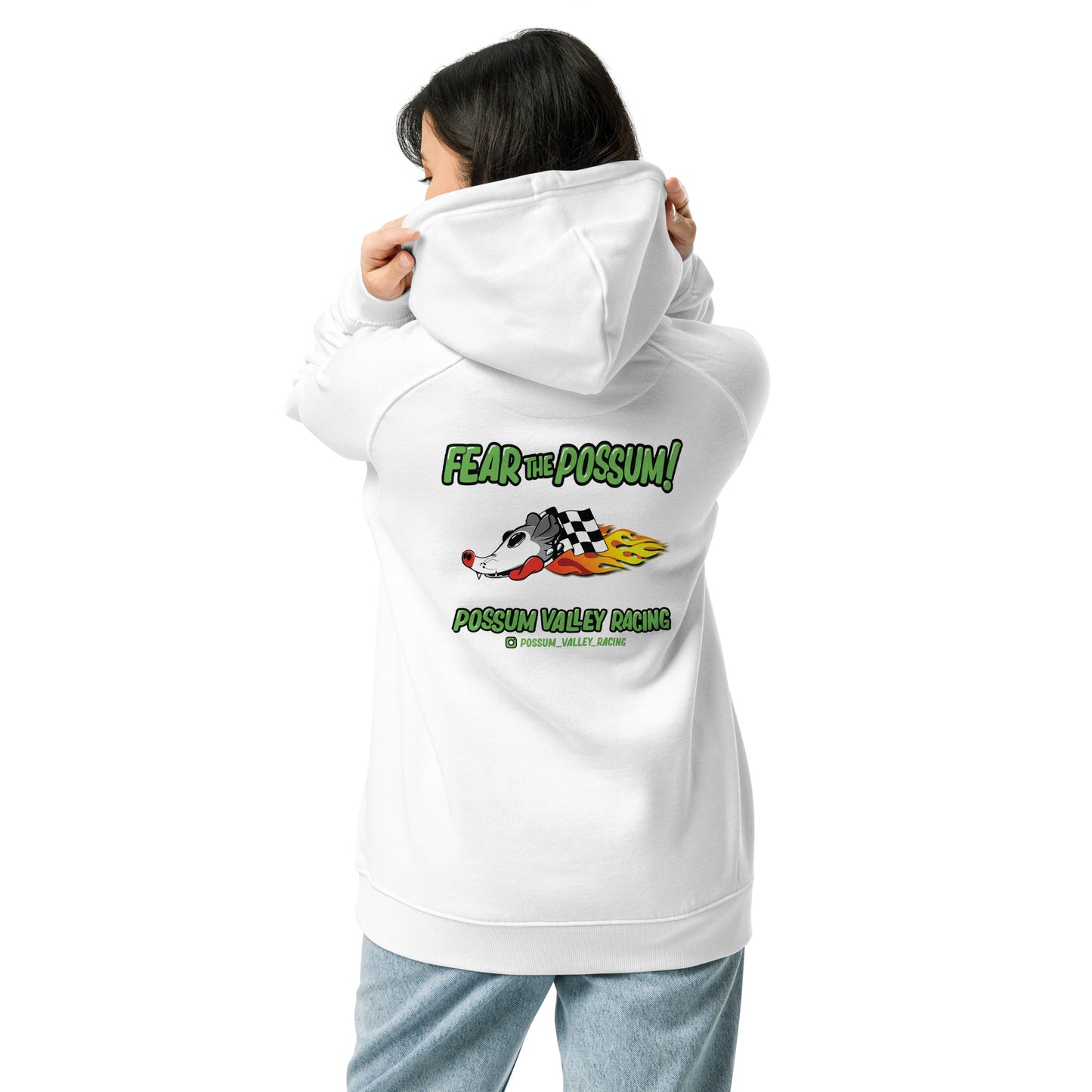 Unisex eco raglan hoodie